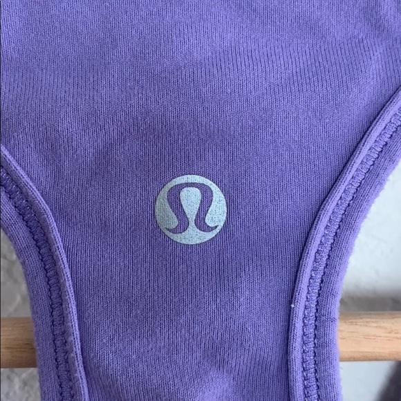 Lululemon | tank top with built in bra in purple - Picture 9 of 9